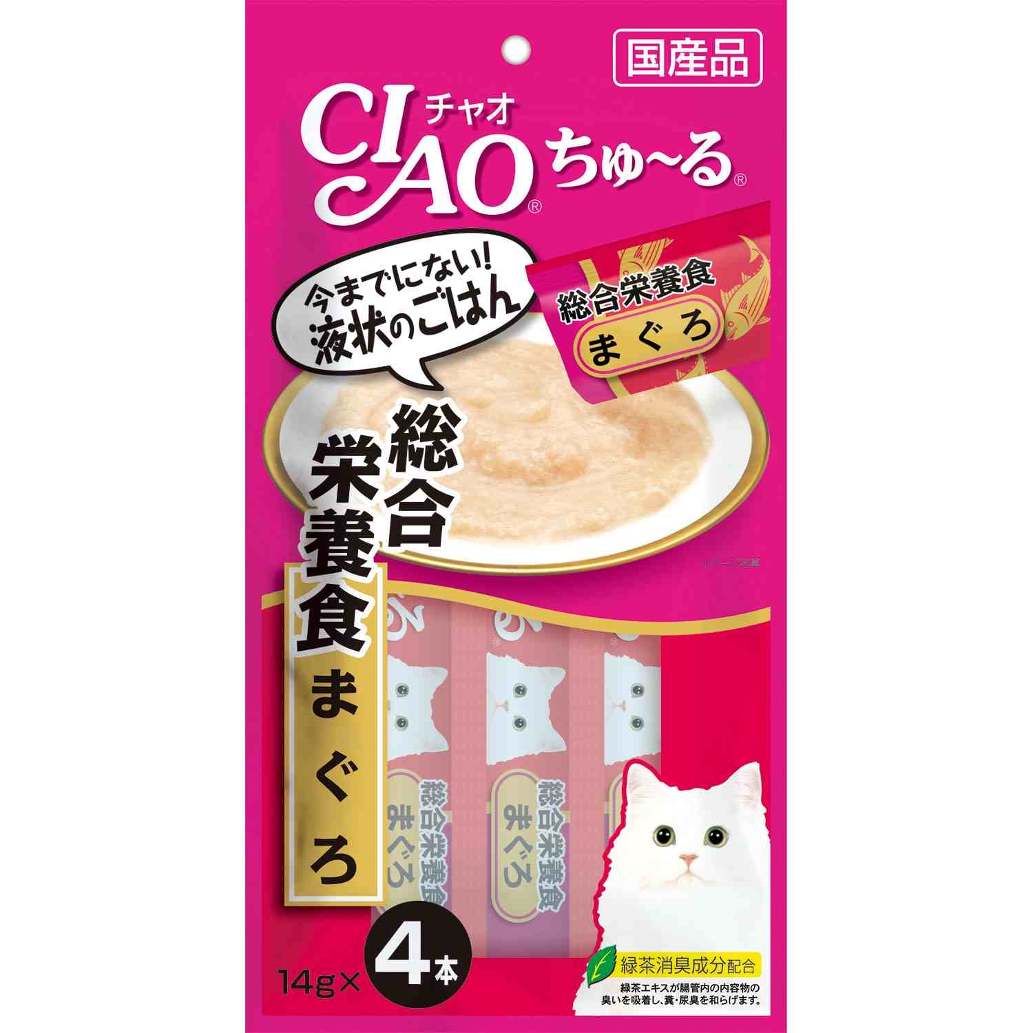 CIAO ちゅ～る 総合栄養食 まぐろ 14g×4本
