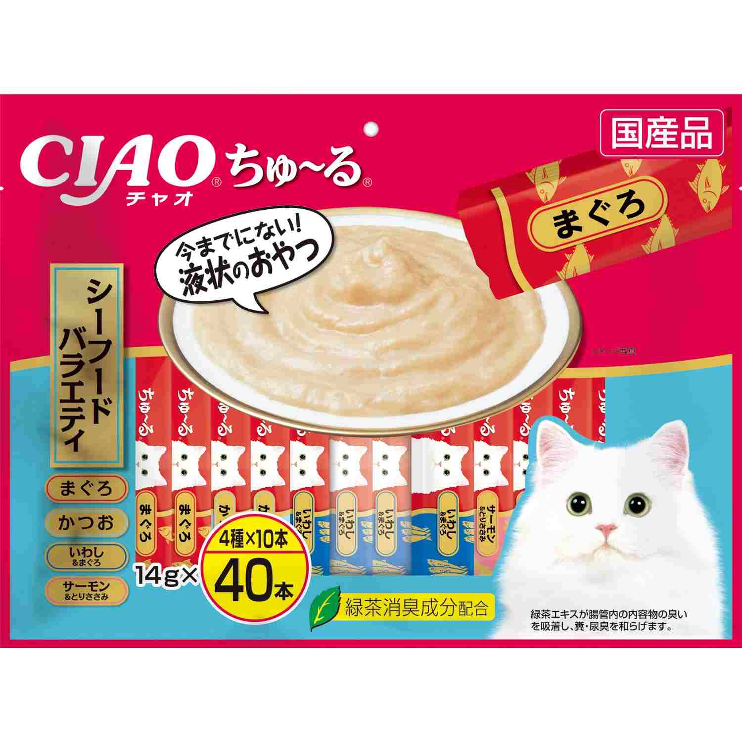 CIAO ちゅ～る シーフードバラエティ 14g×40本