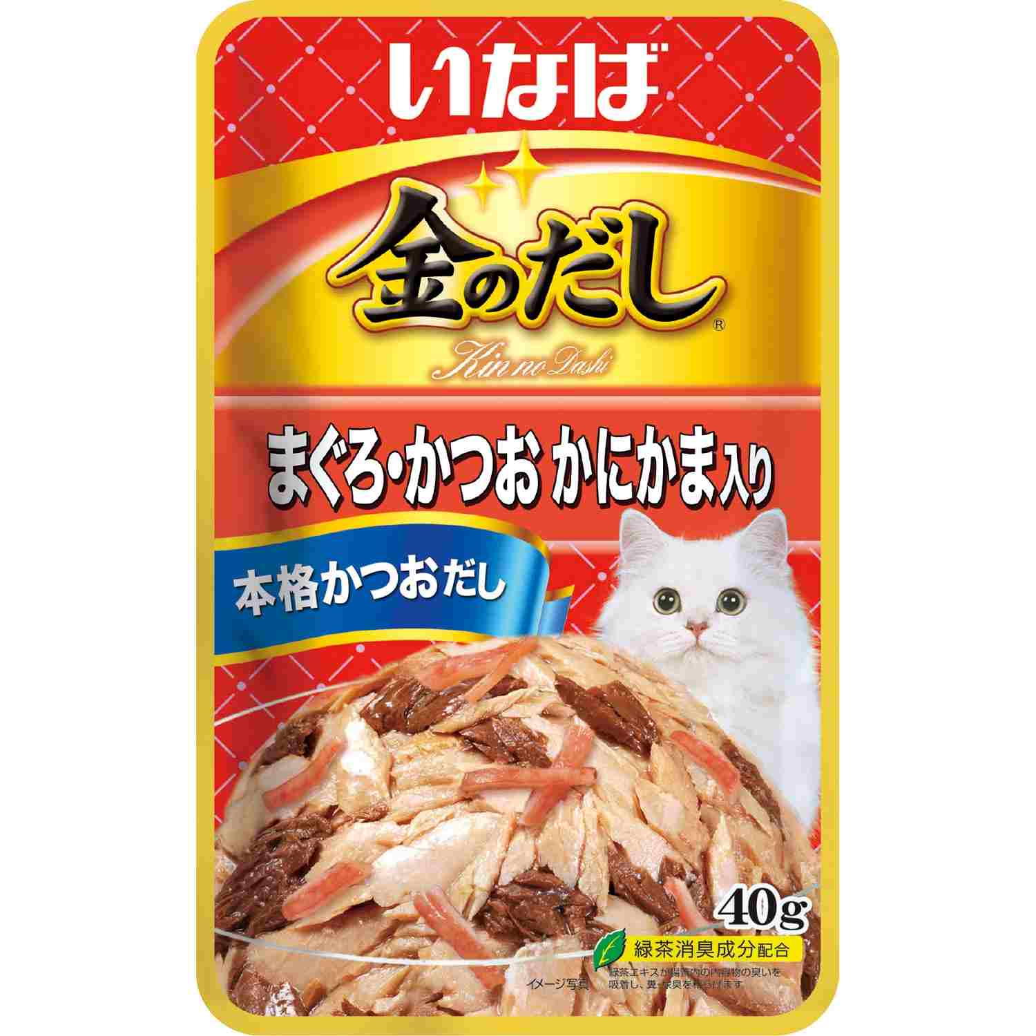 金のだし まぐろ・かつお　かにかま入り 40g