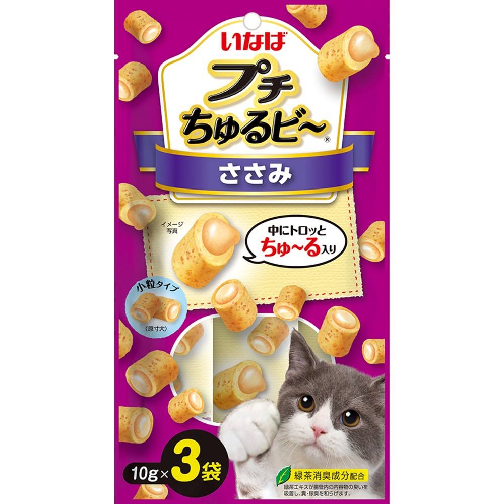 プチちゅるビ～ ささみ 10g×3袋