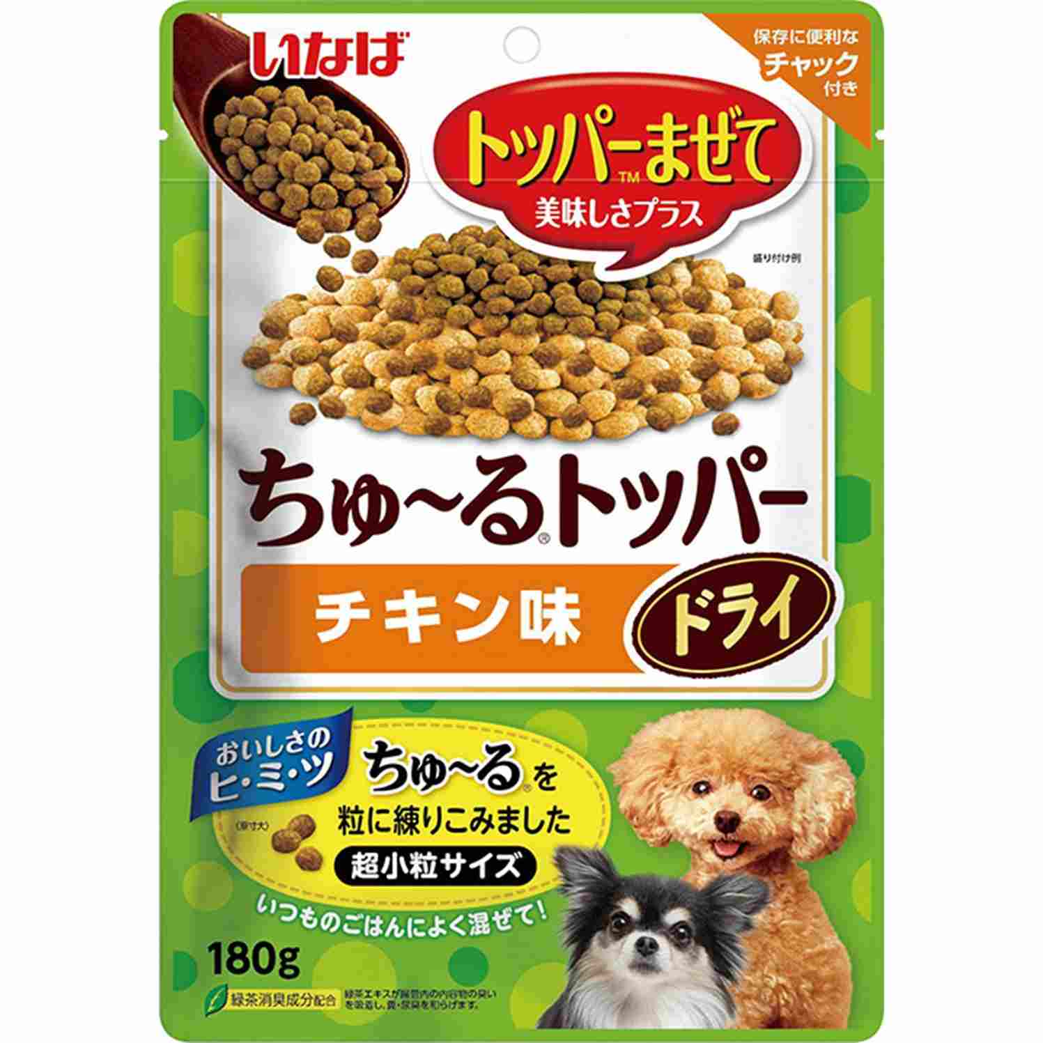 ちゅ～るトッパードライ チキン味 180g
