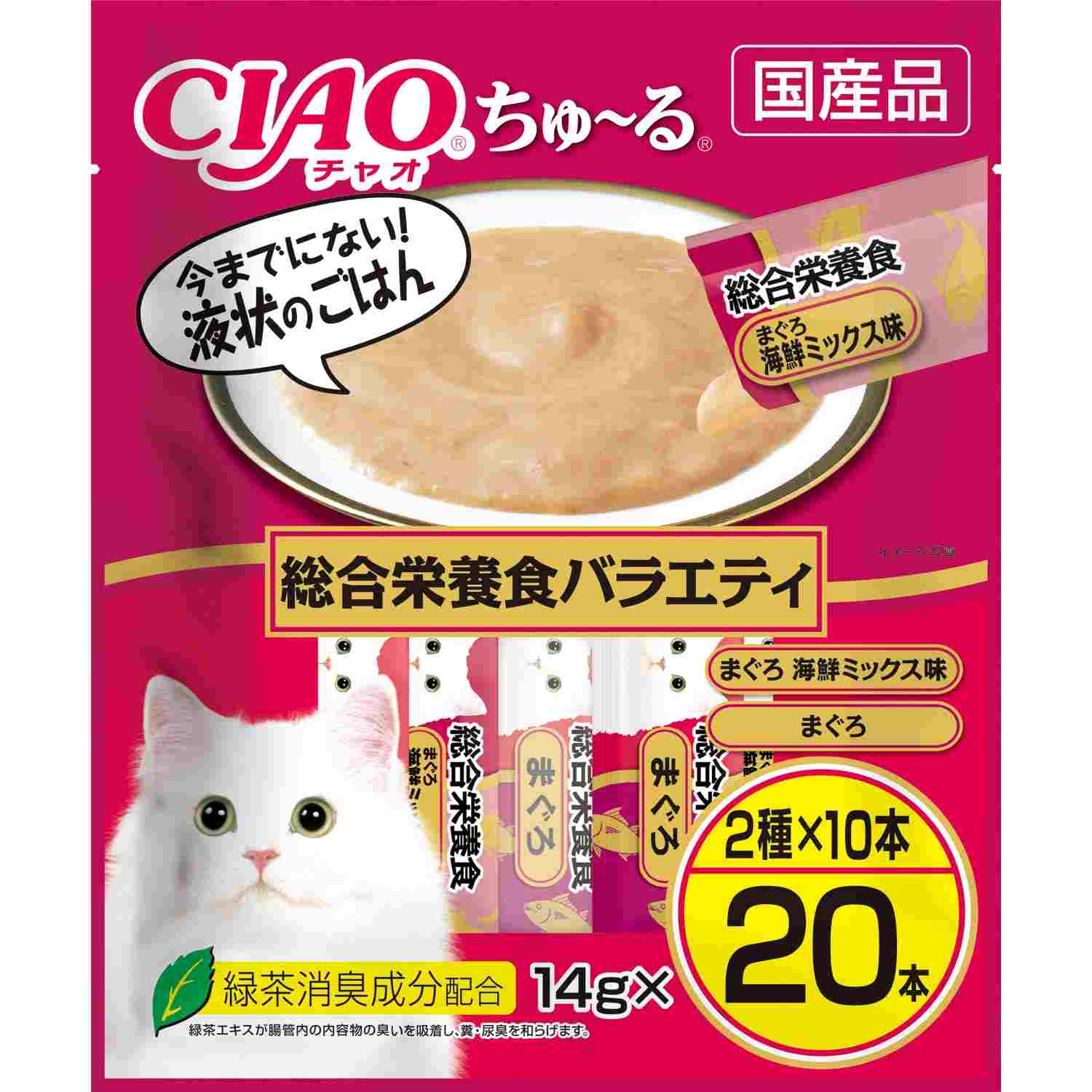 CIAO ちゅ～る 総合栄養食 バラエティ 14g×20本