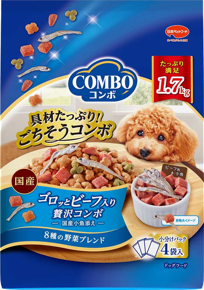 コンボドッグゴロッとビーフ入り1.7kg
