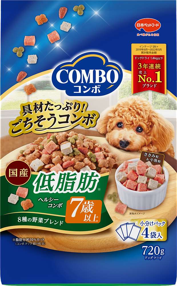 コンボドッグ低脂肪7歳以上720g
