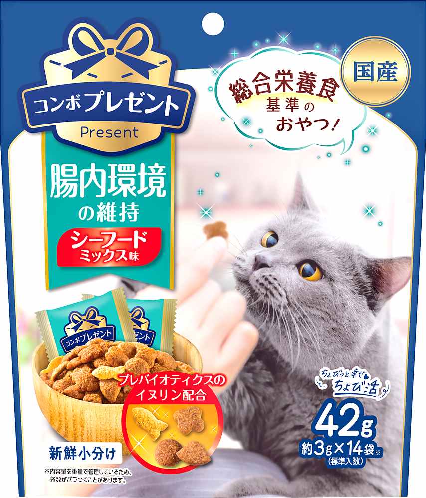 コンボプレゼントキャットおやつ腸内環境の維持42g