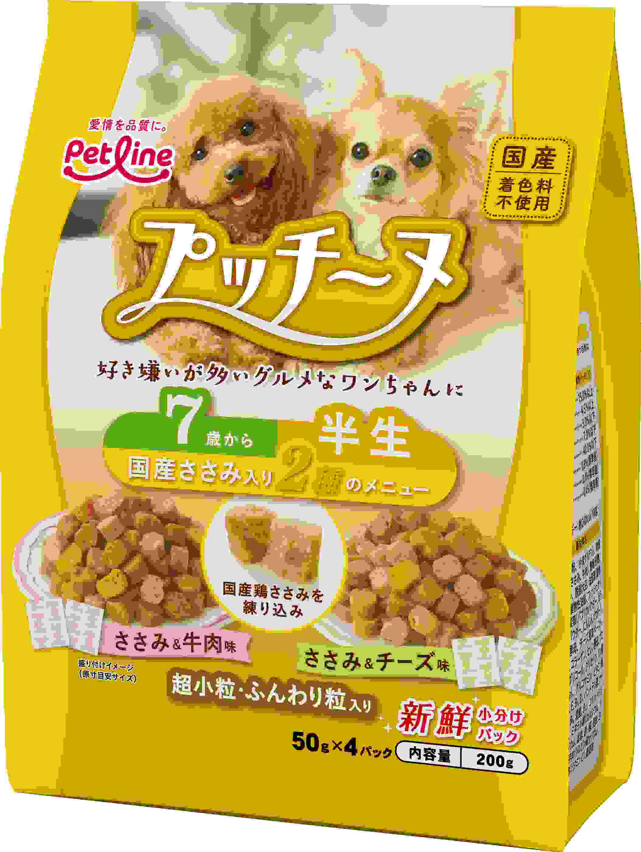 プッチーヌ 半生 7歳から 国産ささみ入り 200g