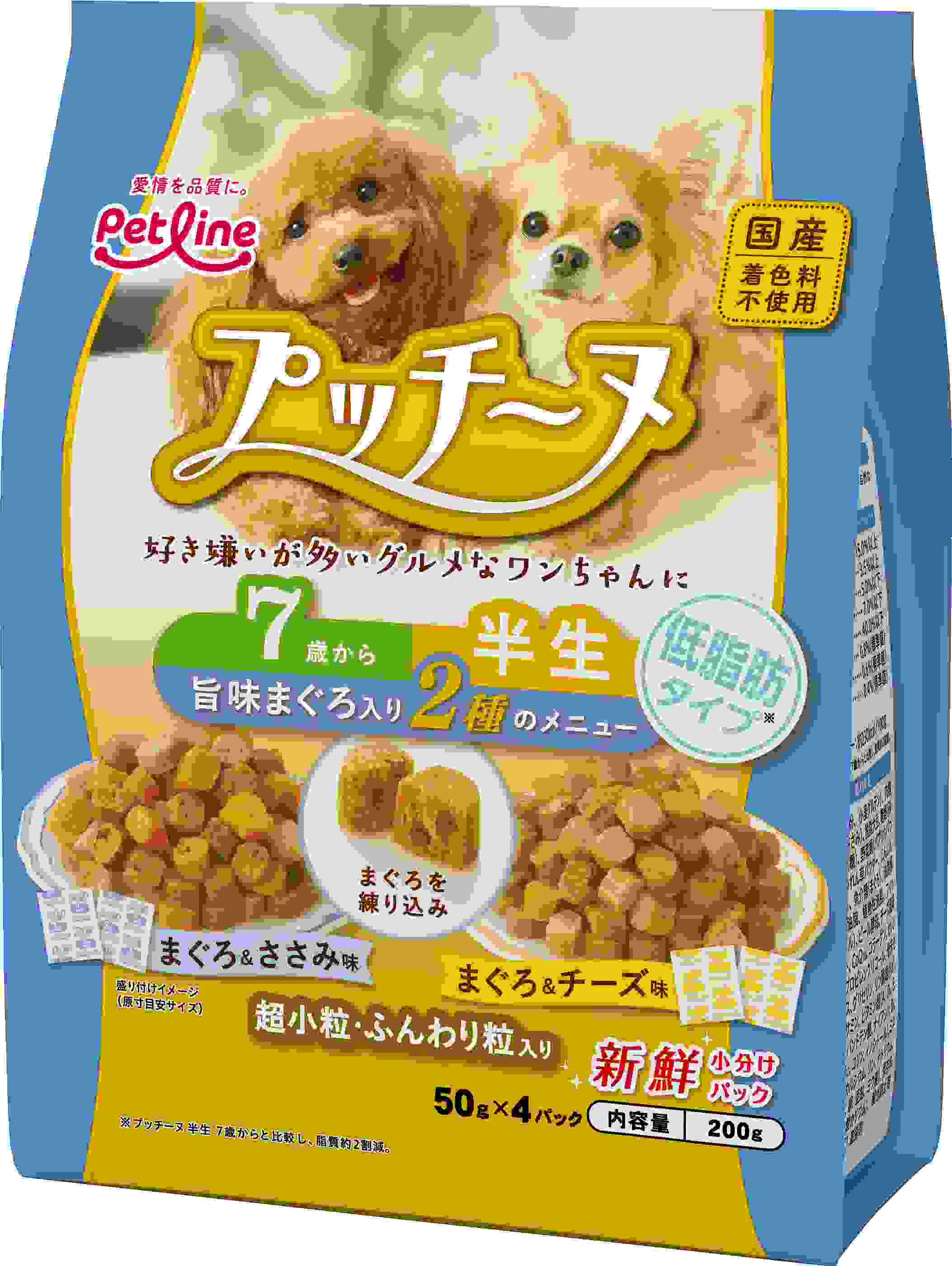 プッチーヌ 半生 7歳から 低脂肪タイプ 旨味まぐろ入り 200g