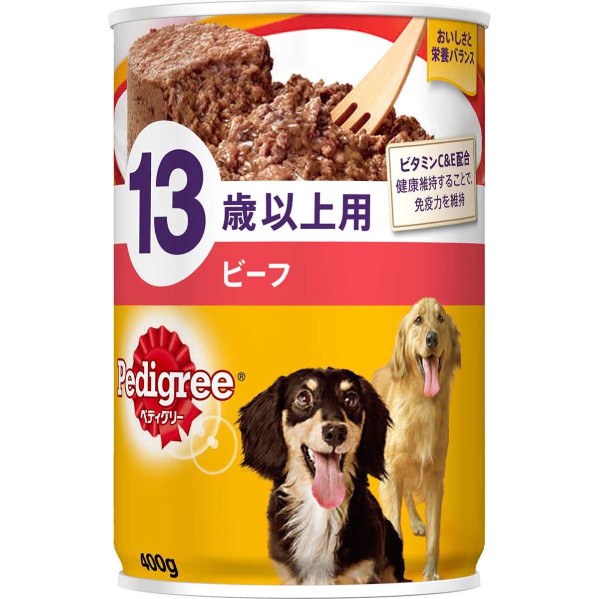 ペディグリー 13歳以上用　ビーフ 400g