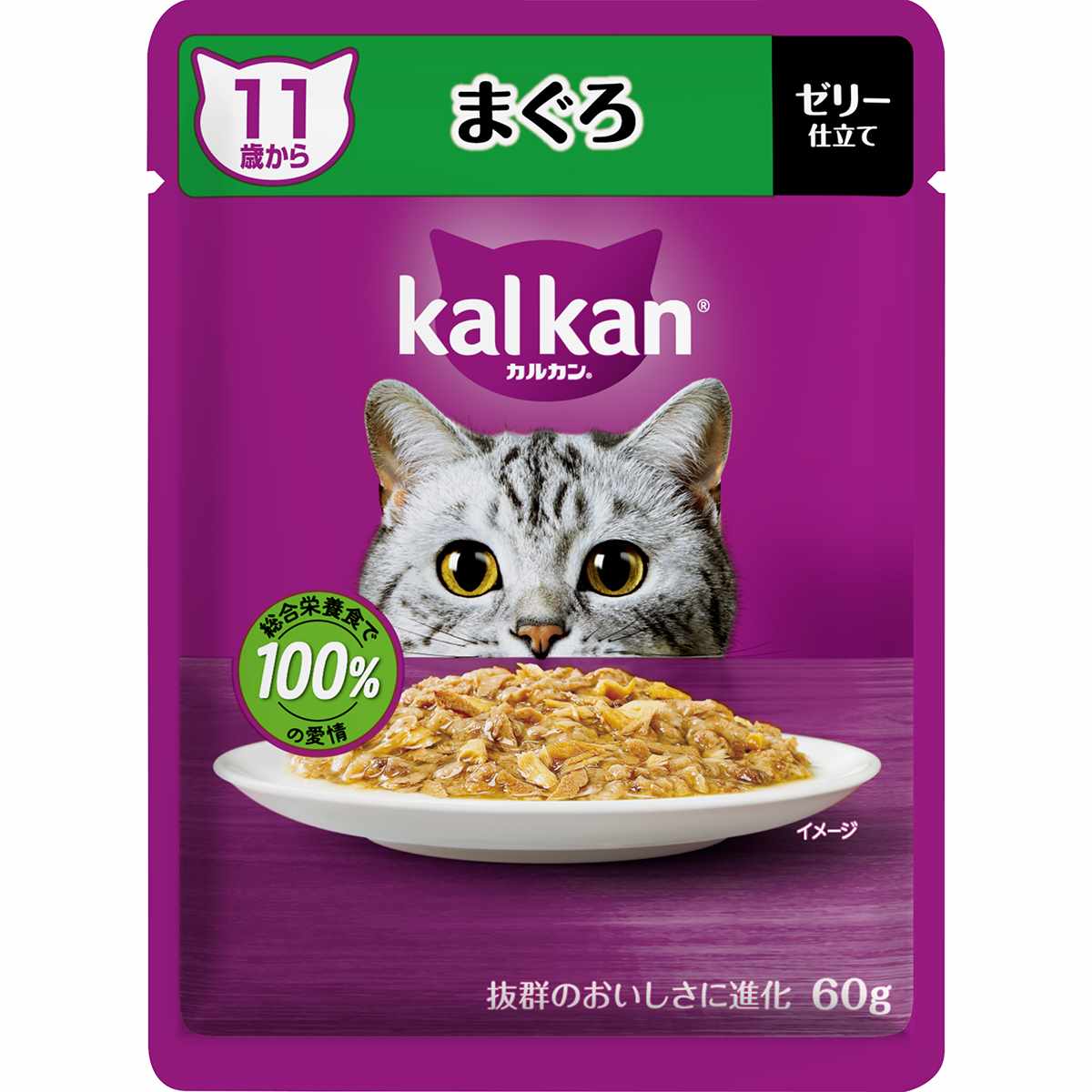 カルカンパウチ　11歳から　まぐろ 60g
