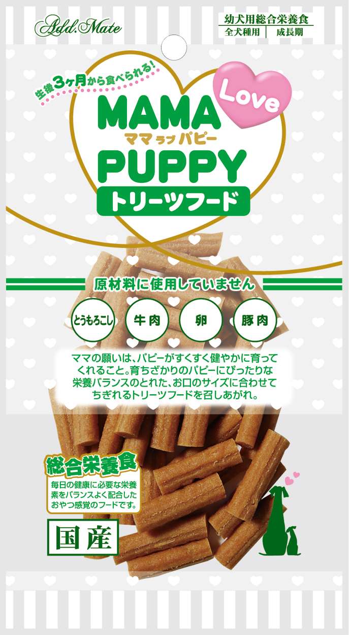 Add.Mete ママラブパピー　トリーツフード　60g