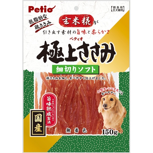 ペティオ ライフ　極上ささみ　細切りソフト　150g＋10g