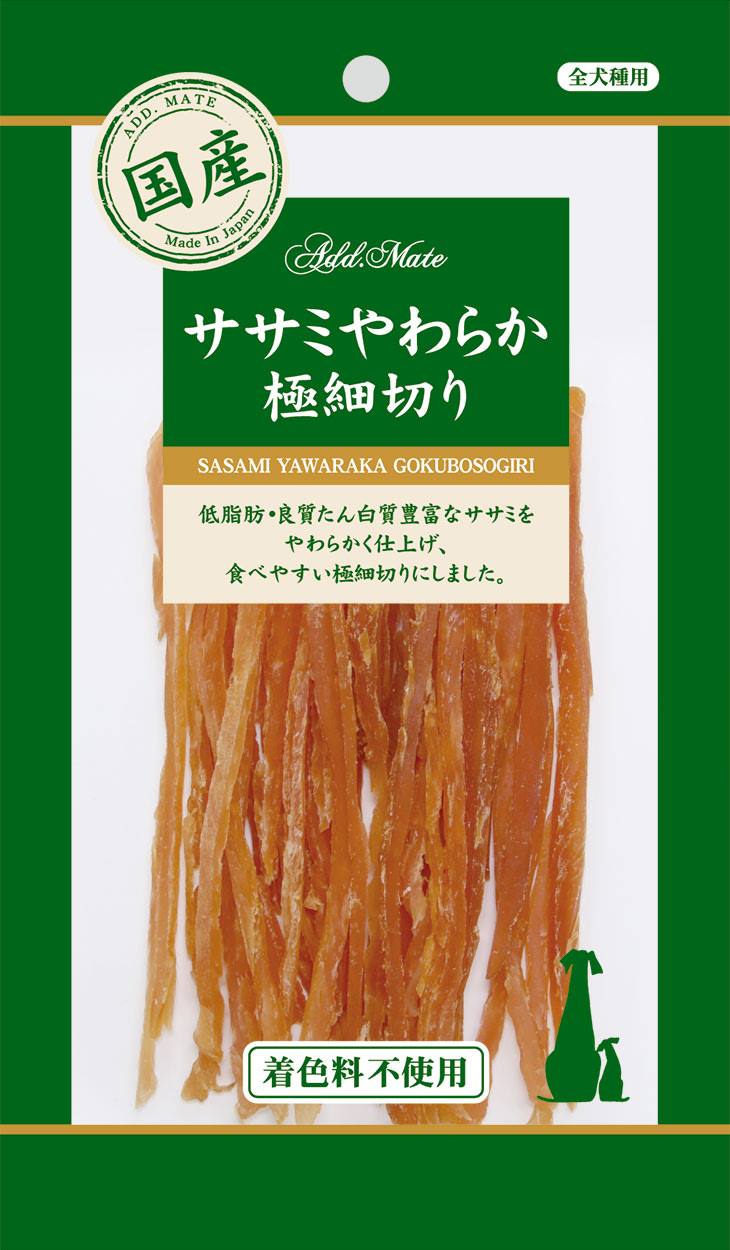ADD．MATE食品 ササミやわらか　極細切り 35g