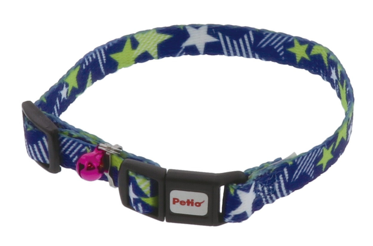 ペティオ CAT　COLLAR　スターカラー　ブルー