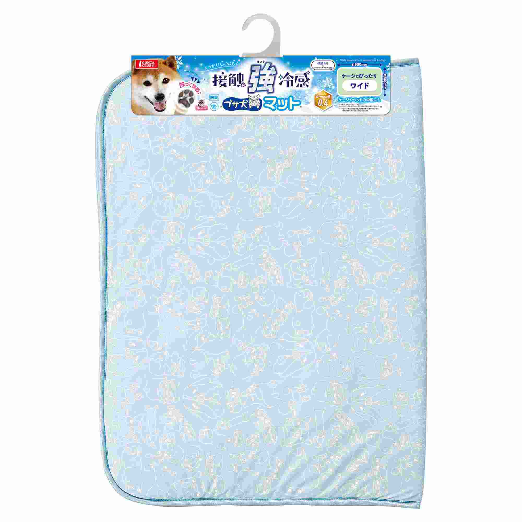 ゴン太クラブ 接触強冷感ブサ犬マット ワイド