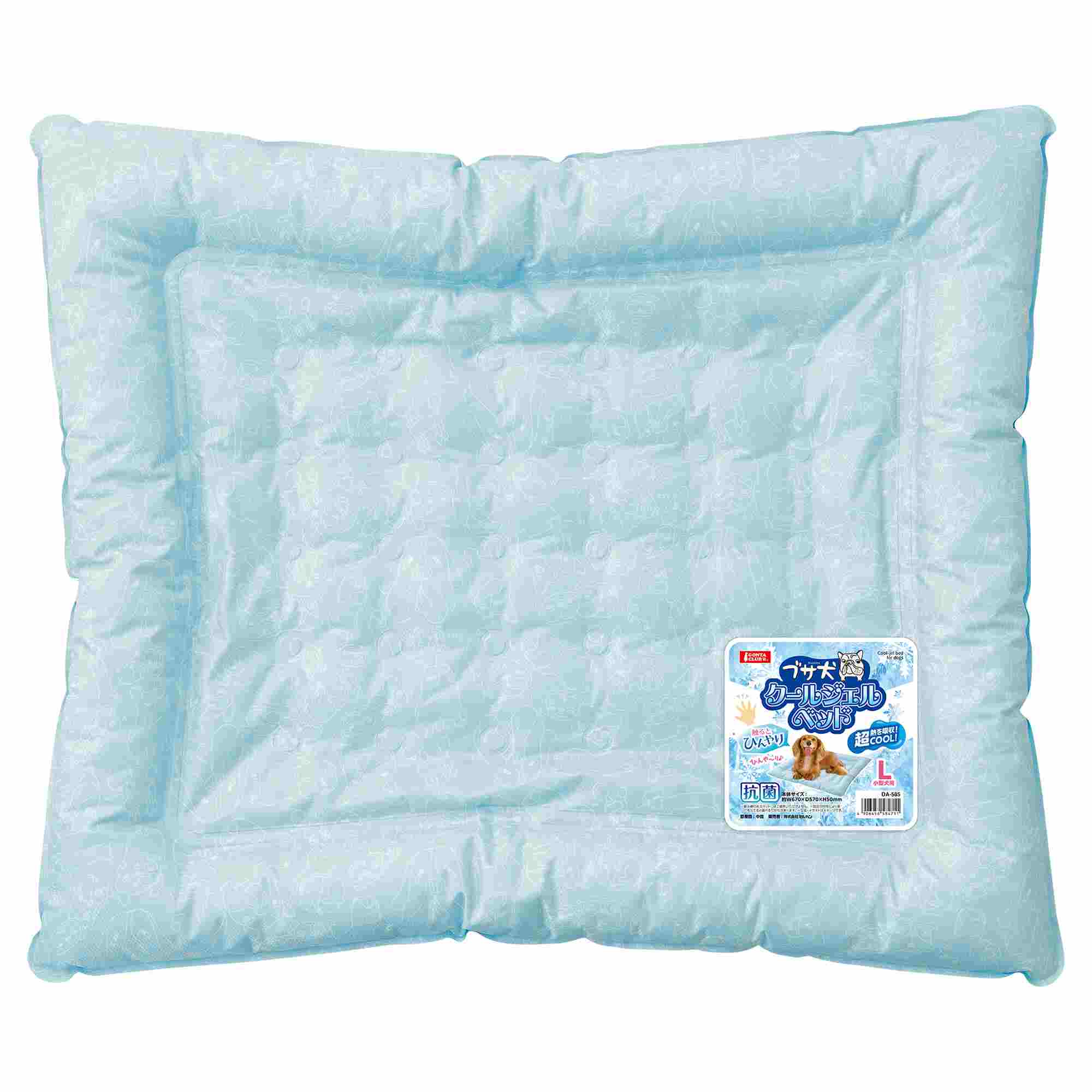 ゴン太クラブ ブサ犬クールジェルベッド L