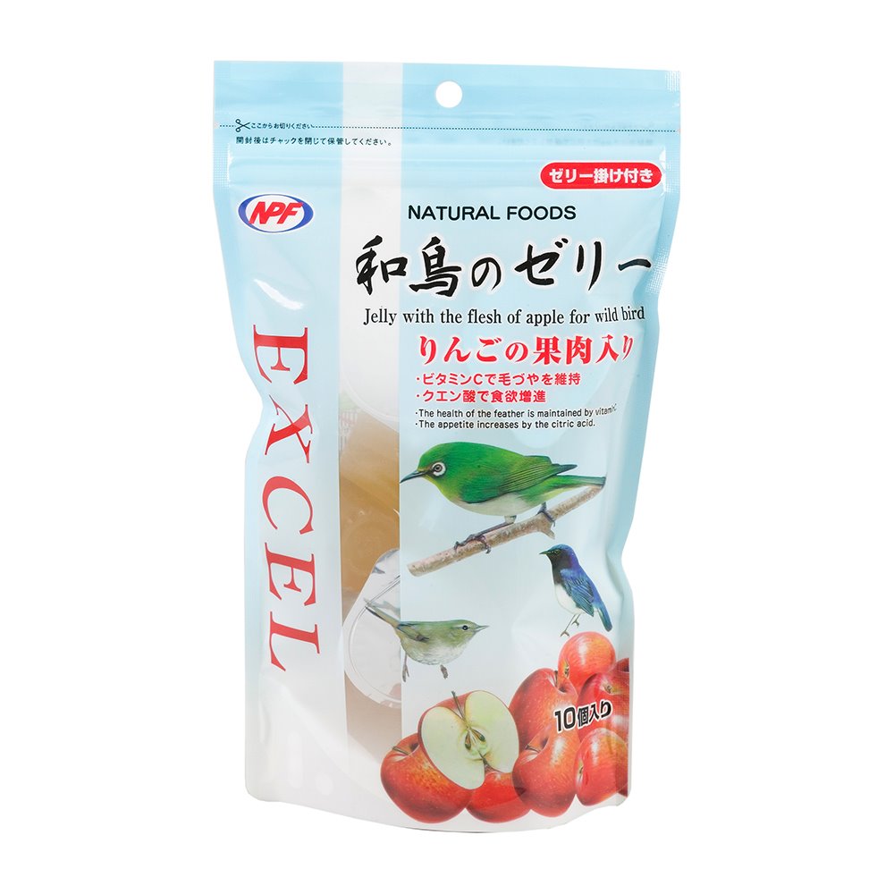 エクセル　和鳥のゼリー　（りんごの果肉入り） 10個