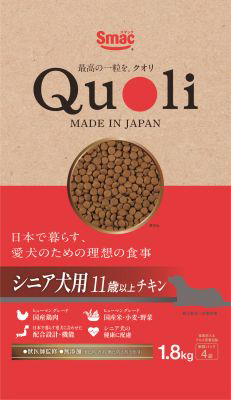 Quoli ｼﾆｱ犬用 ﾁｷﾝ１．８ｋｇ