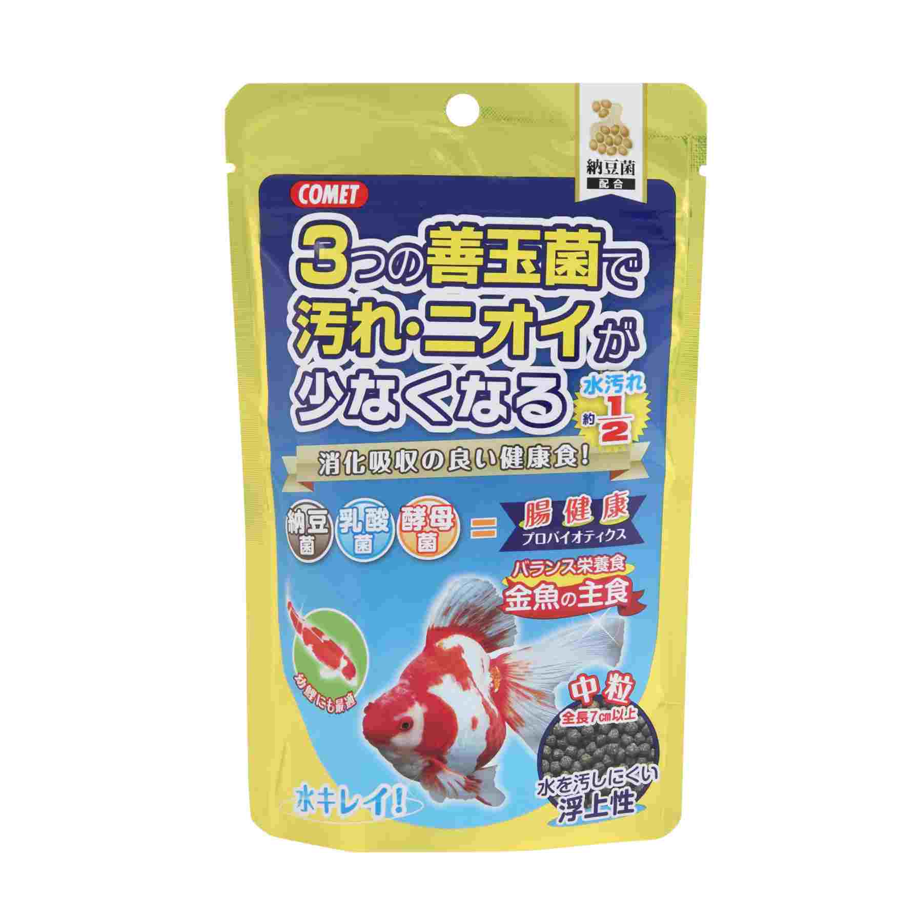 コメット 金魚の主食納豆菌　中粒 90g