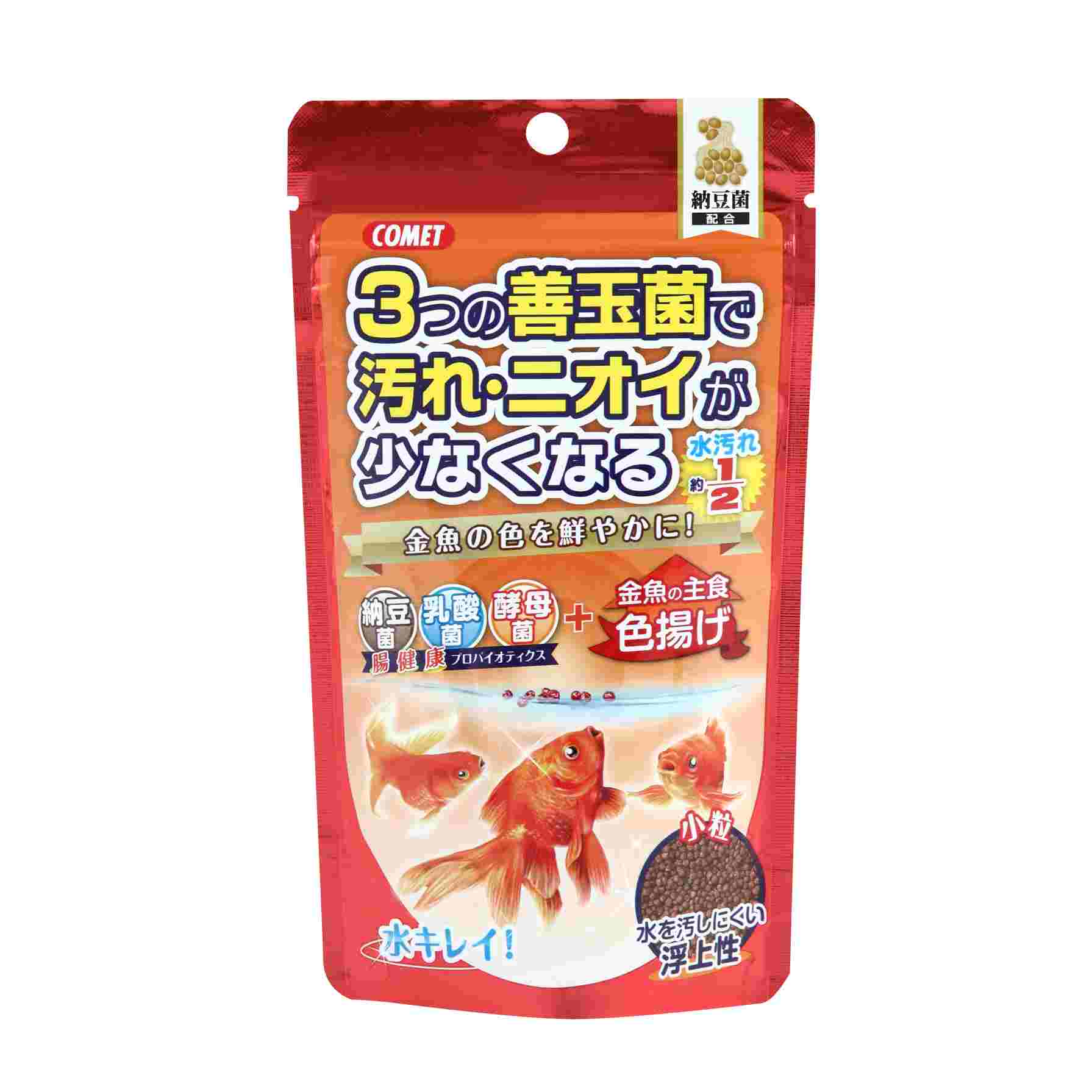 コメット 金魚の主食納豆菌　色揚げ　小粒 90g