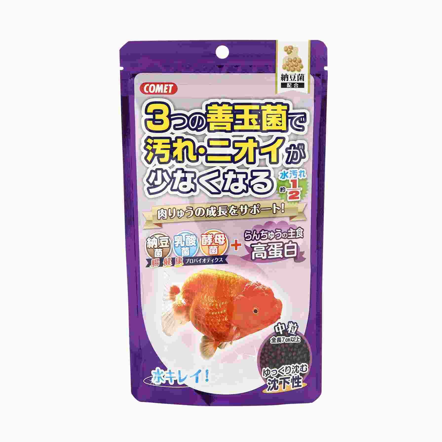 コメット らんちゅうの主食納豆菌　中粒 200g
