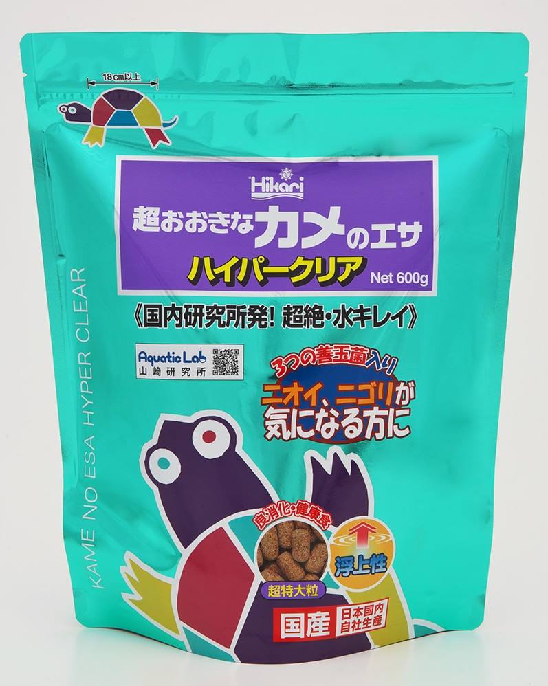 ひかり 超おおきなカメのエサハイパークリア 600g