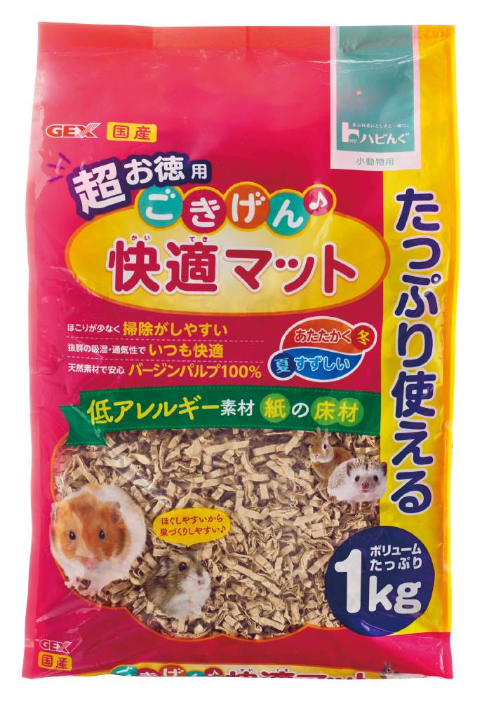 ジェックス ごきげん快適マット 超お徳用 1.0kg