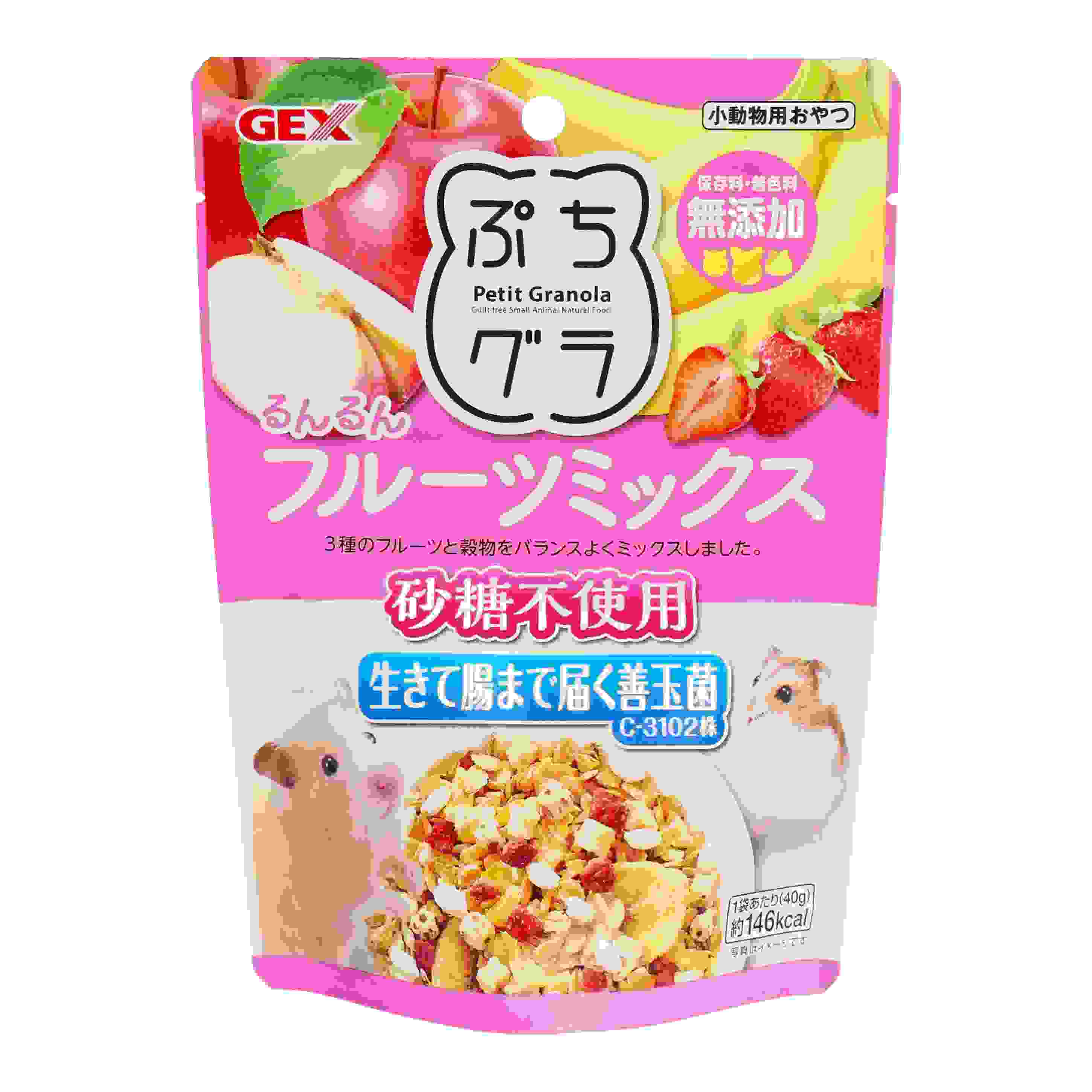 ジェックス ぷちグラ　るんるんフルーツミックス 40g