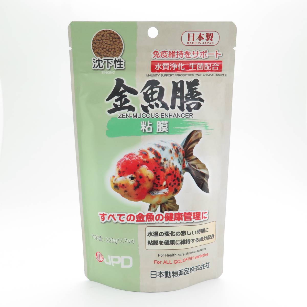 JPD 金魚膳　粘膜 沈下性 220g