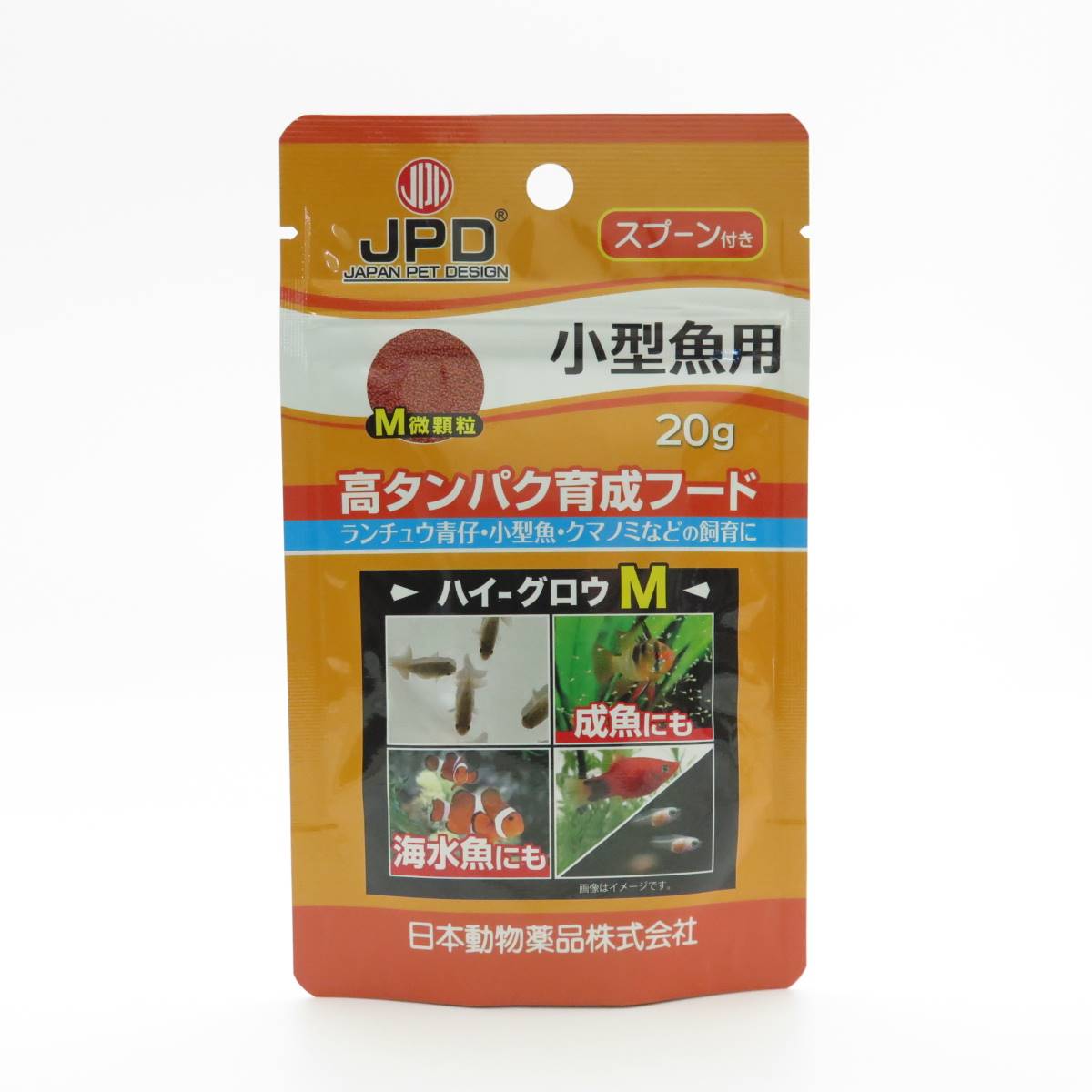 JPD 高タンパク育成フード　ハイ・グロウＭ 20ｇ