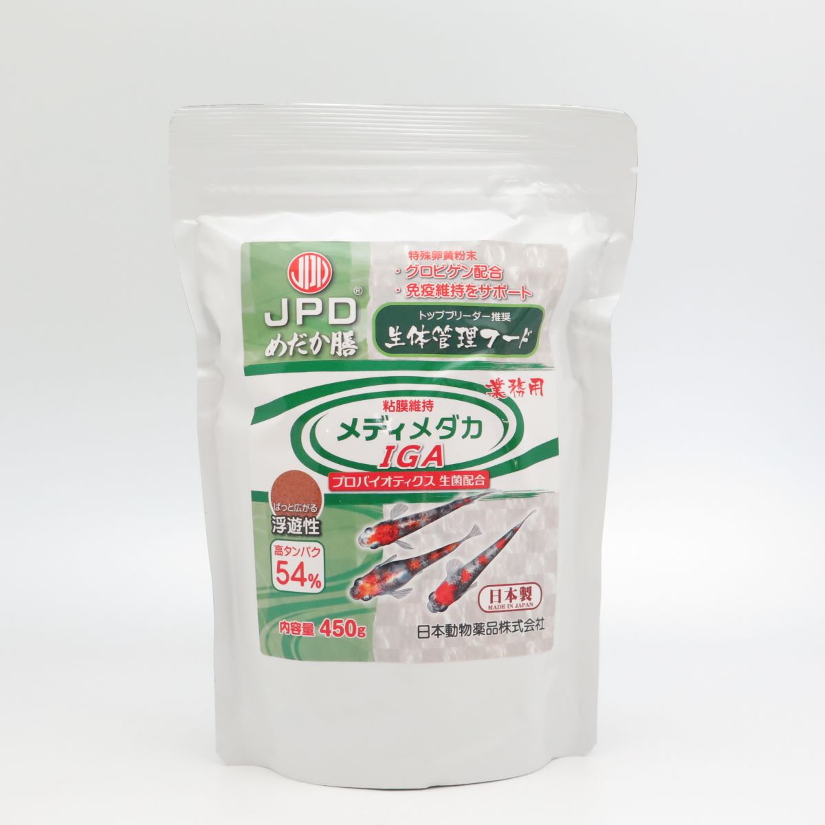 JPD めだか膳メディメダカIGA 450g