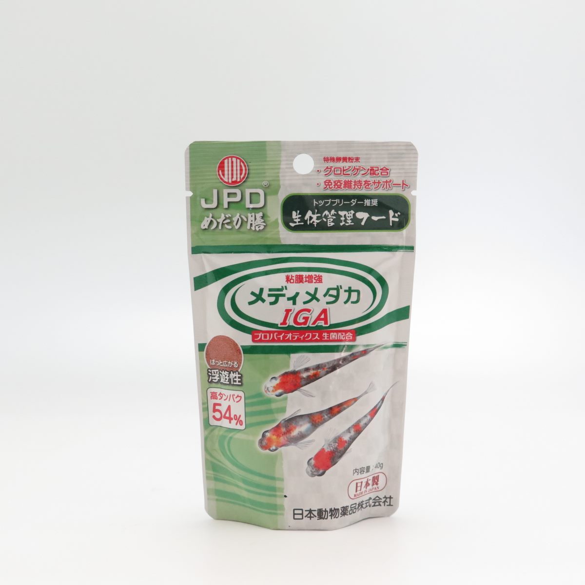 JPD めだか膳メディメダカIGA 40g