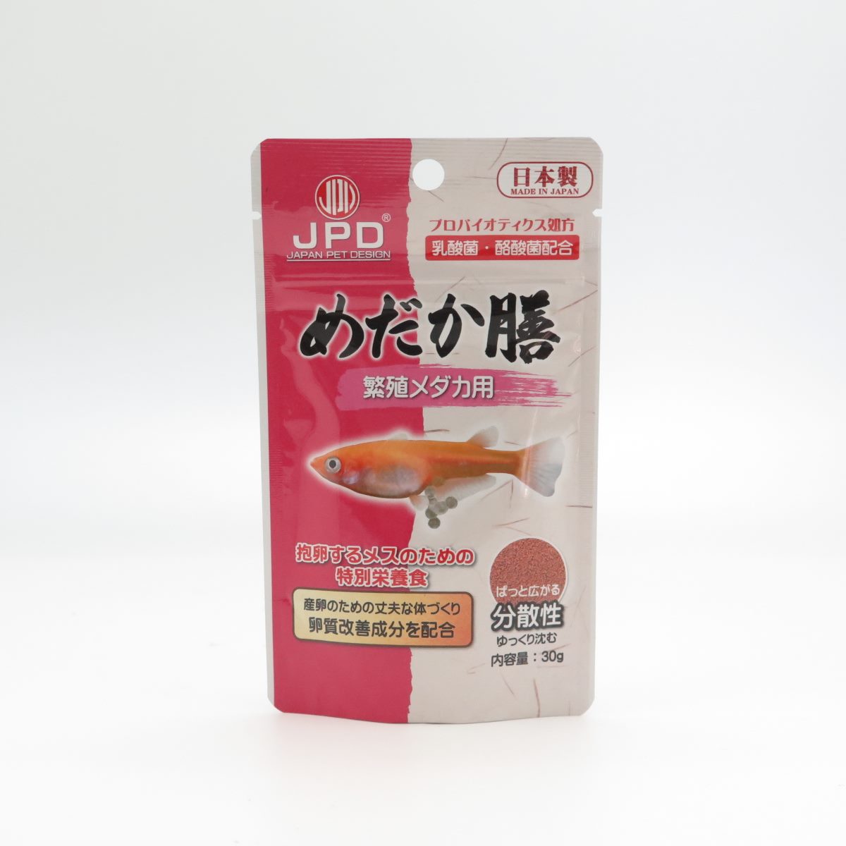 JPD めだか膳　繁殖メダカ用 30g