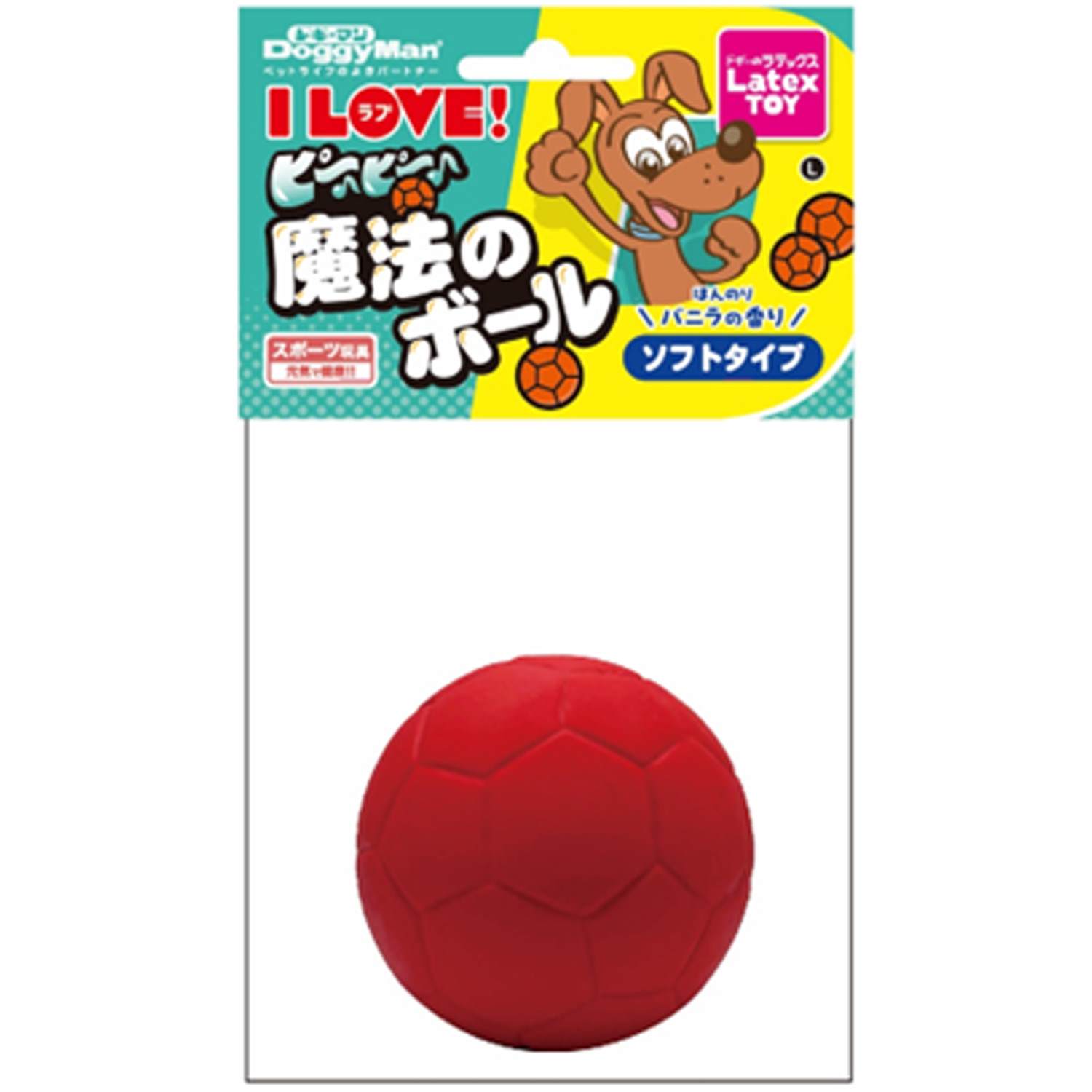 ラテックストイ　I　LOVEピーピー　魔法のボール