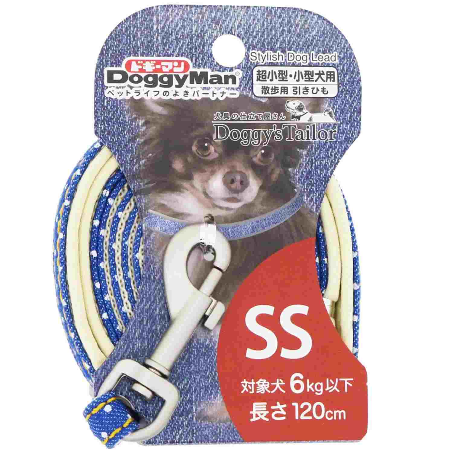 ドギーマン Doggy's Tailor ドッグリード(ひきひも) デニムスタイル SS