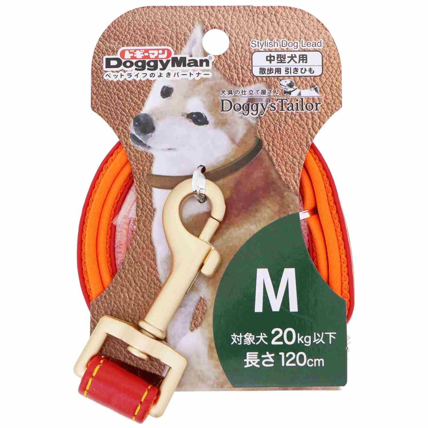 ドギーマン Doggy's Tailor ドッグリード(ひきひも) レザースタイル M