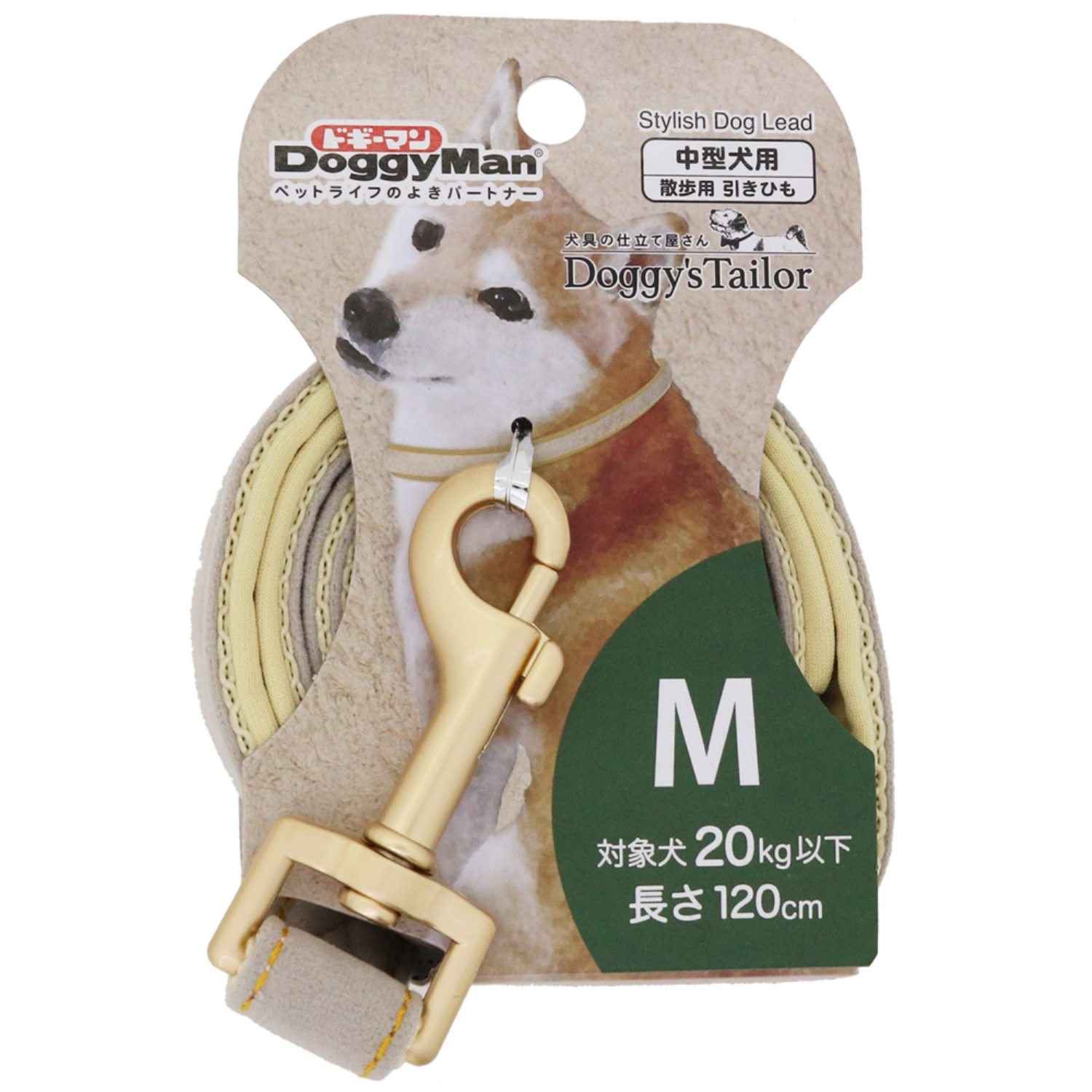 ドギーマン Doggy's Tailor ドッグリード(ひきひも) スエードスタイル M