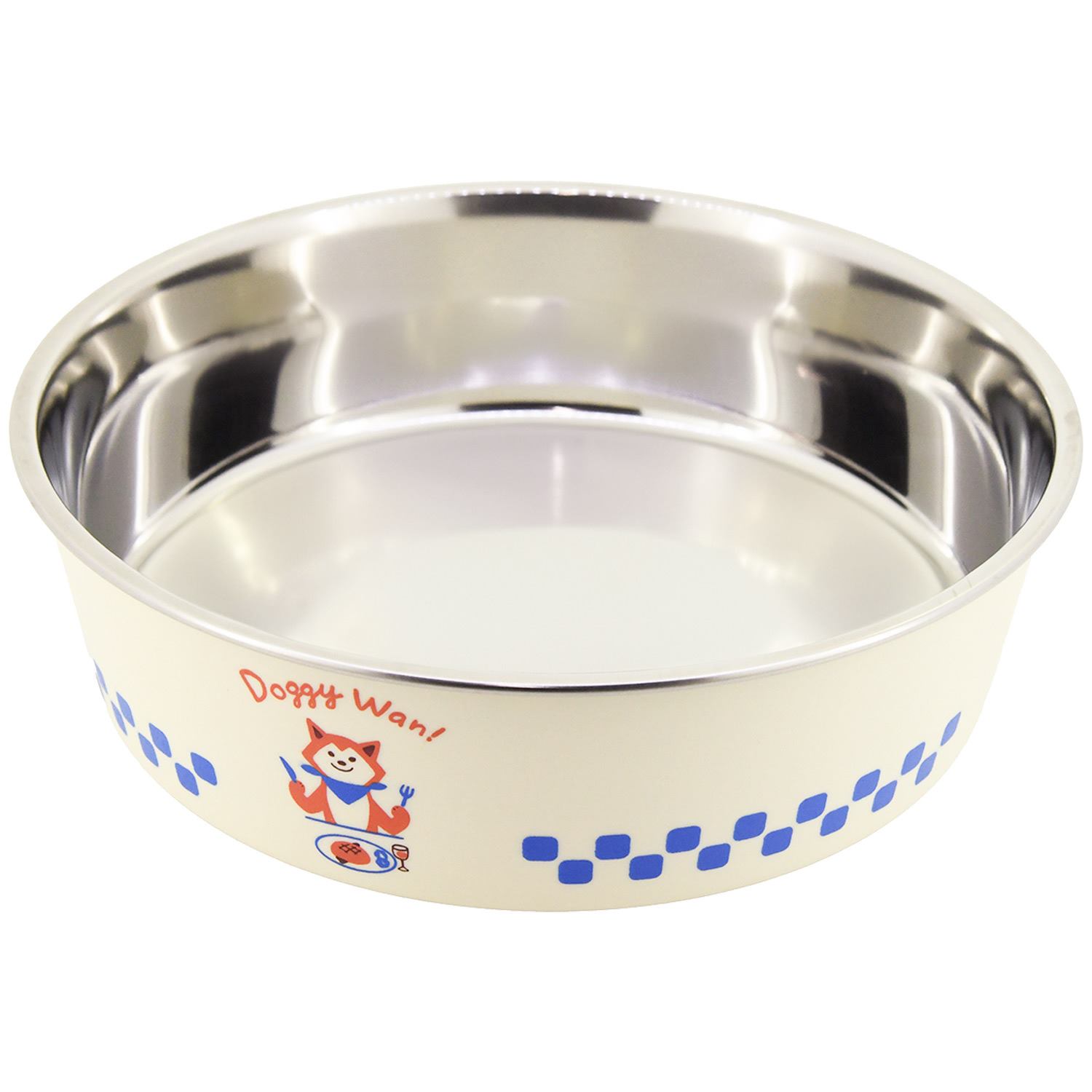 ステンレスの食器 ごはんにゃわん 犬用 ダイナー S