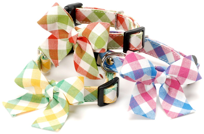 Dog Amo.k カラー キュート チェック L アップル