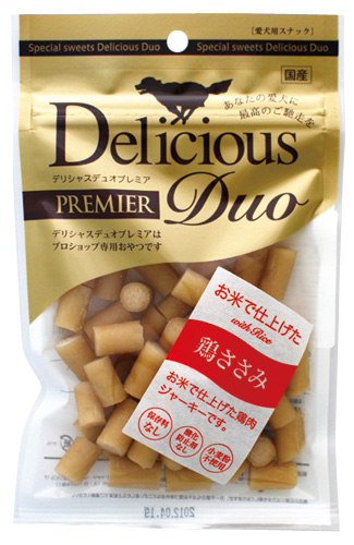 デリシャスデュオ プレミア お米で仕上げた鶏ささみ 100g