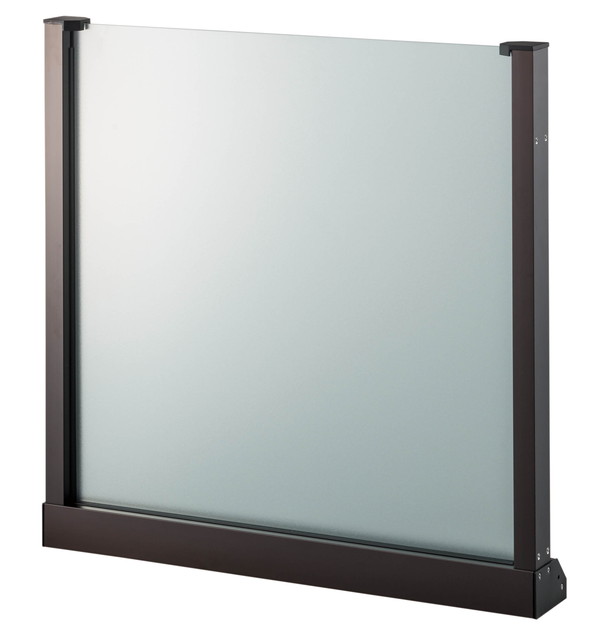 セーフテリア フラットパネル600 マットタイプ ダークブロンズ 800