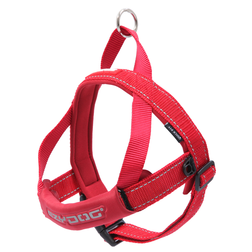 EZYDOG クイックハーネス レッド XL
