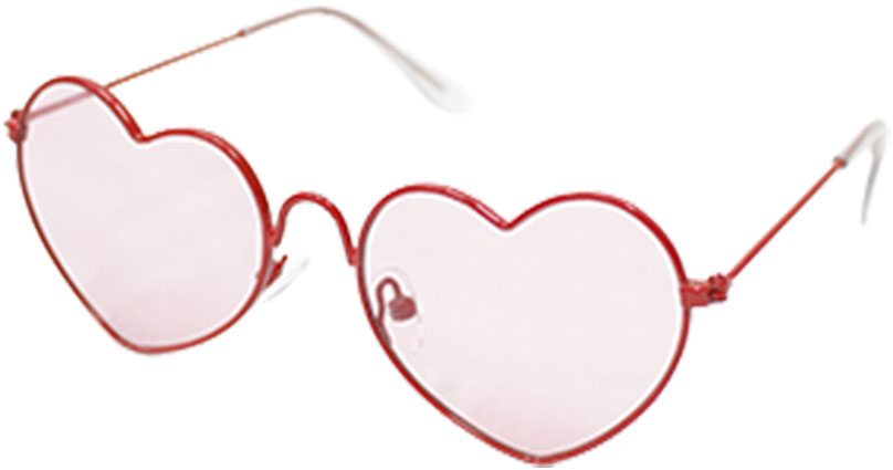D&C サングラス Mサイズ ハート ピンク