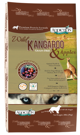 アディクション ワイルドカンガルー＆アップル グレインフリー ドッグ 9kg