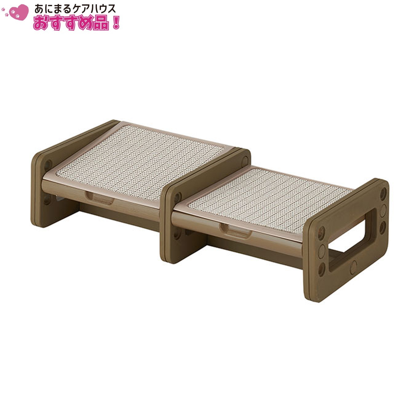 高さも角度も変えられる食事台 猫用